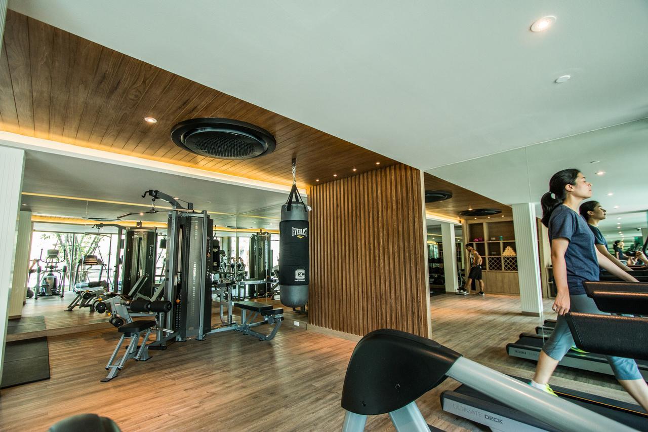 Fusion Suites Phuket Patong Kültér fotó The gym at the 1016 Residences